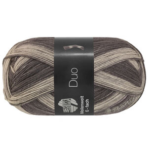 Lana Grossa MEILENWEIT 6-FACH 150g Duo | 9727-dark gray/light gray