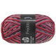 Lana Grossa MEILENWEIT 6-FACH 150g Freddo | 9740-dark gray/white/burgundy/red/gray rose/mauve