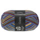 Lana Grossa MEILENWEIT 6-FACH 150g Granita | 9732-blue/dark olive/chocolate brown/jeans blue/linen yellow/dark gray