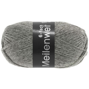 Lana Grossa MEILENWEIT 6-FACH 150g | 8961-gray mottled