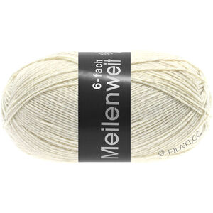 Lana Grossa MEILENWEIT 6-FACH 150g | 9228-natural mottled
