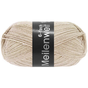 Lana Grossa MEILENWEIT 6-FACH 150g | 9678-light beige