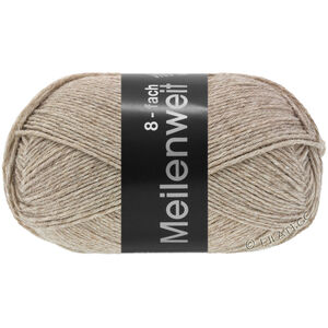 Lana Grossa MEILENWEIT 8-FACH 150g | 9567-brown beige