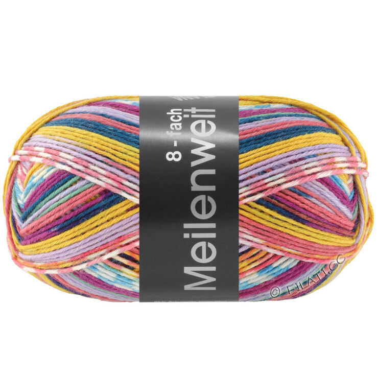 Lana Grossa MEILENWEIT 8-FACH 150g Arte | 9947-