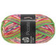 Lana Grossa MEILENWEIT 8-FACH 150g Piccata | 9998-fuchsia/pink/orange/light green/citrus yellow/ochre yellow/light blue