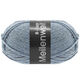 Lana Grossa MEILENWEIT 8-FACH 100g Uni | 9659-gray blue mottled