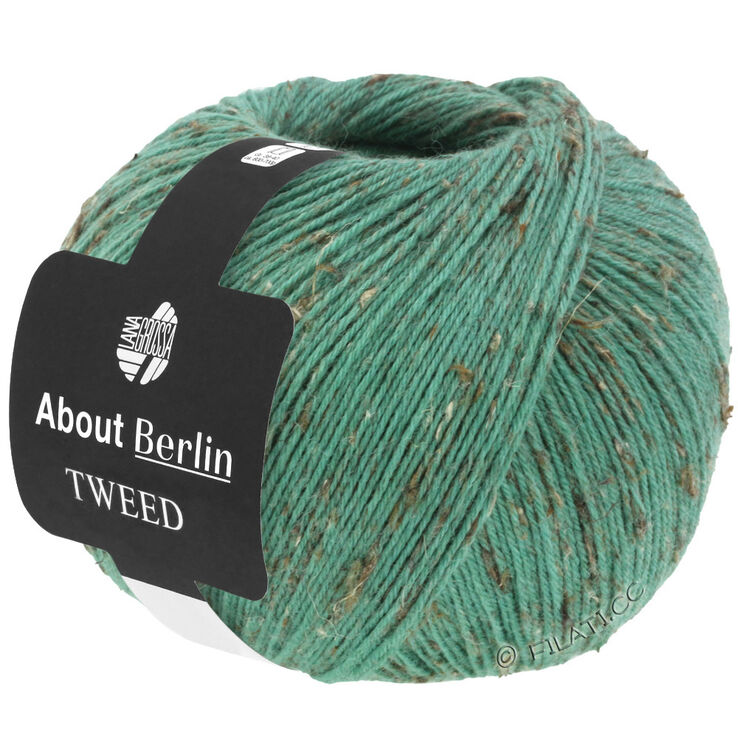 Lana Grossa MEILENWEIT 100g Tweed (ABOUT BERLIN) | 901-green mottled