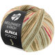 Lana Grossa MEILENWEIT 100g Alpaca Poncho | 2721-gray green/moss green/mint/ecru/rose/fuchsia