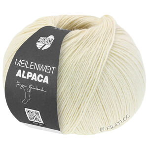 Lana Grossa MEILENWEIT 100g Alpaca | 2008-raw white