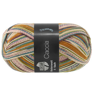 Lana Grossa MEILENWEIT 100g Caccia | 5306-ochre/petrol/olive/natural/mocha/eggplant/purple