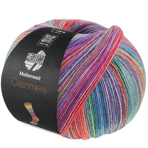 Lana Grossa MEILENWEIT 100g Cashmere Inverno | 124-jade/petrol/turquoise/terracotta/fuchsia/light blue/blue/red/pink/plum/red violet