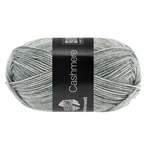 Lana Grossa MEILENWEIT 50g Cashmere | 02-light gray mottled