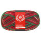Lana Grossa MEILENWEIT 100g Merino Christmas Lurex | 6809-light green/dark brown/orange/white/dark red/dark green