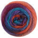 Lana Grossa MEILENWEIT 100g Merino Color Mix Sparks | 7616-salmon red/dark blue/royal/turquoise/red violet/fuchsia