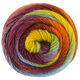 Lana Grossa MEILENWEIT 100g Merino Color Mix Sparks | 7621-petrol/spring green/pistachio/mustard yellow/orange/brown/eggplant/gray purple