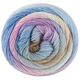 Lana Grossa MEILENWEIT 100g Merino Color Mix Sparks | 7622-mint/gray beige/taupe/purple/lilac/blue turquoise