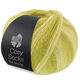 Lana Grossa MEILENWEIT 100g Cosy Socks Soft Stripes | 116-sweet lime/pistachio/light olive