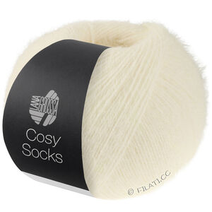 Lana Grossa MEILENWEIT 100g Cosy Socks | 10-white