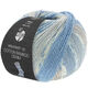 Lana Grossa MEILENWEIT 100g Cotton Bamboo Denim | 3313-light blue/jeans/raw white/light gray/gray blue