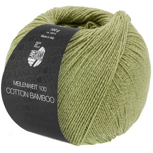 Lana Grossa MEILENWEIT 100g Cotton Bamboo | 39-linden green