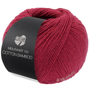 Lana Grossa MEILENWEIT 100g Cotton Bamboo | 40-Gerbera daisy red