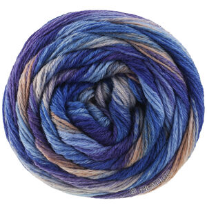 Lana Grossa MEILENWEIT 100g Fontana | 5457-navy/ink blue/gray blue/cornflower/taupe/gray beige