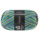 Lana Grossa MEILENWEIT 100g Granita | 1809-purple/turquoise/dark petrol/petrol/gray blue/pistachio