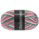 Lana Grossa MEILENWEIT 100g Intenso | 5523-gray green/reed/antique pink/geranium red/light red/cream/light beige/beige