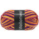 Lana Grossa MEILENWEIT 100g Intenso | 5530-dark brown/dark violet/wine red/heather/yellow/mandarin/orange