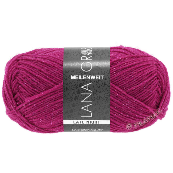 Lana Grossa MEILENWEIT 50g Late Night | 2901-pink