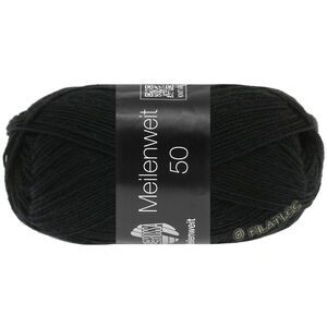 Lana Grossa MEILENWEIT 50g | 1106-black
