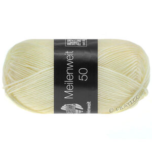 Lana Grossa MEILENWEIT 50g | 1113-raw white