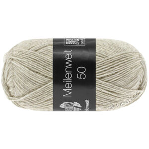 Lana Grossa MEILENWEIT 50g | 1301-light beige mottled
