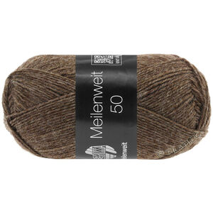Lana Grossa MEILENWEIT 50g | 1305-gray brown
