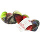 Lana Grossa MEILENWEIT 100g Merino Hand-dyed | 401-wine red/light green/petrol/raw white/gray/anthracite/purple