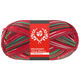 Lana Grossa MEILENWEIT 100g Merino Christmas | 6806-light green/dark brown/orange/white/dark red/dark green