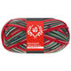 Lana Grossa MEILENWEIT 100g Merino Christmas | 6808-white/dark green/dark brown/orange/dark red/light green