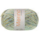 Lana Grossa MEILENWEIT 100g Merino Extrafine Mountain | 7603-sweet lime/gray green/dark green/jade/mustard yellow/mint striped