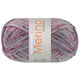 Lana Grossa MEILENWEIT 100g Merino Extrafine Mountain | 7604-light gray/dark gray/fuchsia/rose/jeans blue striped