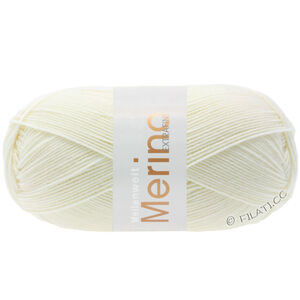 Lana Grossa MEILENWEIT 100g Merino Extrafine | 2405-white