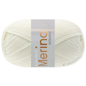 Lana Grossa MEILENWEIT 100g Merino Extrafine | 2477-Brilliant white