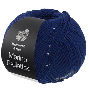 Lana Grossa MEILENWEIT 100g Merino Paillettes | 2304-dark blue