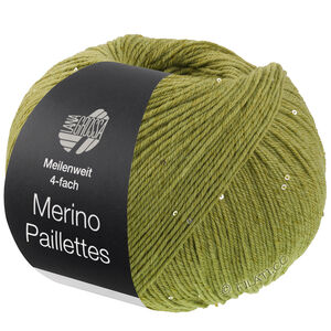 Lana Grossa MEILENWEIT 100g Merino Paillettes | 2307-light green