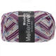 Lana Grossa MEILENWEIT 100g Modello | 4378-grège/ochre/violet blue/antique violet/eggplant