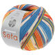 Lana Grossa MEILENWEIT 100g Seta Giappone | 3391-dark blue/terracotta/pistachio/red violet/white/azure blue/yellow