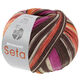 Lana Grossa MEILENWEIT 100g Seta Hokkaido | 3581-rust/dark brown/natural/orange/anthracite/fuchsia/dark gray