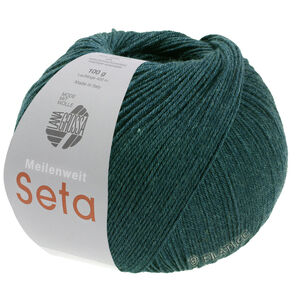 Lana Grossa MEILENWEIT 100g Seta | 35-dark blue-green