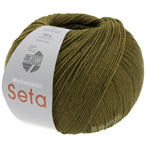 Lana Grossa MEILENWEIT 100g Seta | 46-moss green