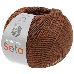 Lana Grossa MEILENWEIT 100g Seta | 62-nougat