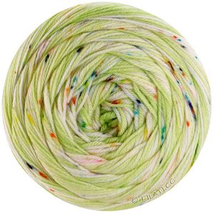 Lana Grossa MEILENWEIT 100g SPOTS | 7044-pistachio/cream/rose/turquoise/pink/rust/anthracite